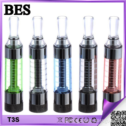 Rebuildable 2.4ml E-Liquid E Cigarette T3s Atomizer